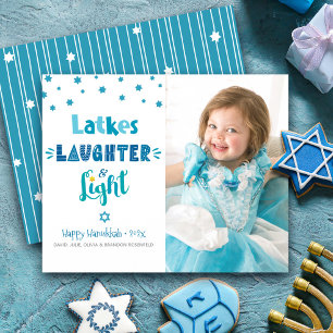 Budget Foto Hanukkah Latkes Lacherkarte