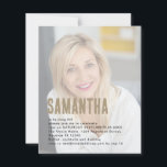 Budget Foto Hintergrund 50. Geburtstagspartei<br><div class="desc">Für diese Größe (4, 5 x 5, 6") stehen zwei Papieroptionen im Bereich Budget zur Auswahl. Für dieses Produkt empfehle ich das Halbglas, das ein 110 gsm Kartenstock ist, ähnlich dick wie eine Postkarte. Die Satin Option ist ein viel dünneres Papier 80gsm. Der Standardwert ist Set to semi-glloss. BITTE BEACHTEN...</div>