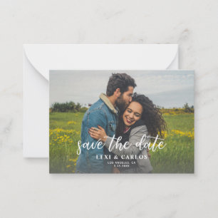 Budget Foto & Kalligrafie 2A Lighter H Rett Datum Mitteilungskarte