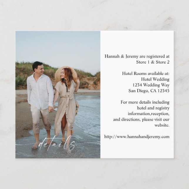 Budget Foto & Kalligrafie 3 Mod - Vertikale Detail Flyer (Vorne)