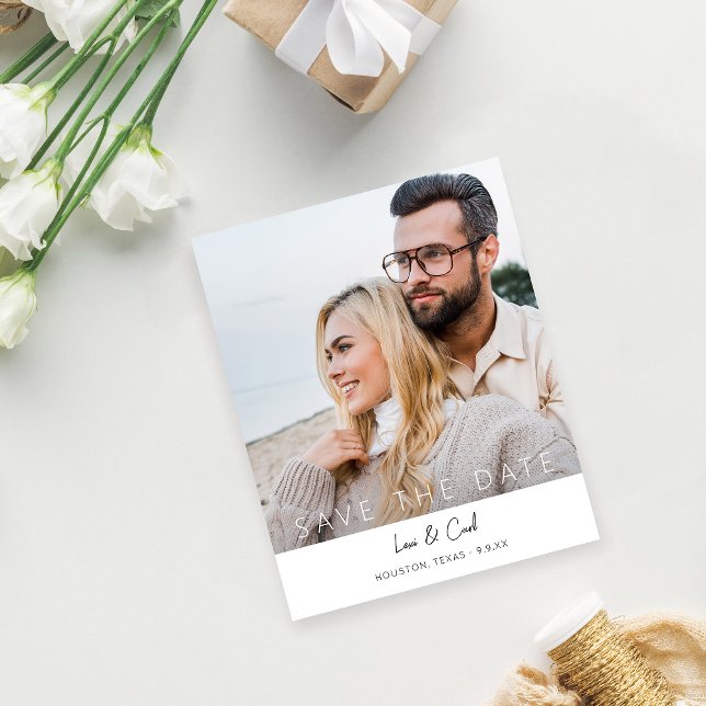 Budget Foto & Kalligrafie 5 MOD V Save the Date Flyer (Von Creator hochgeladen)