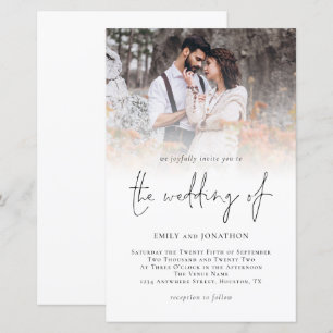 Budget Foto Overlay Skript Hochzeitseinladung