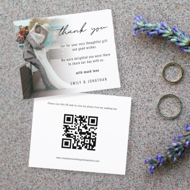 Budget Foto QR Code to Wedings Pictures Vielen Dan (Von Creator hochgeladen)