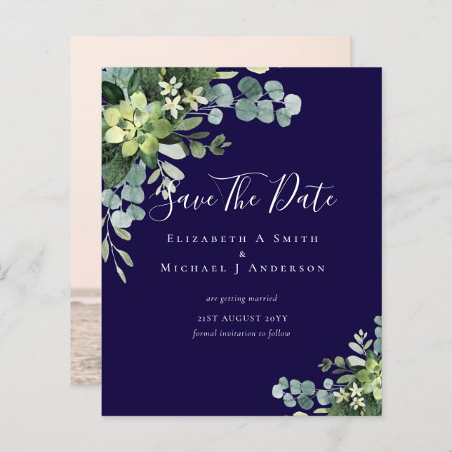 BUDGET Foto Rett Dates Eukalyptus Greenerity Blätt (Vorne/Hinten)