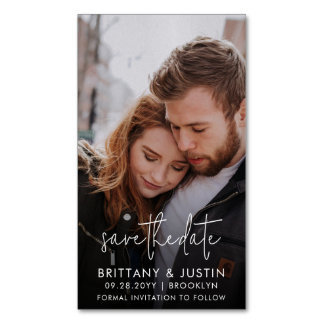 Budget Foto Speichern Sie die Datumsmagnete Magnetische Visitenkarte