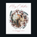 Budget Foto Urlaubskarte<br><div class="desc">Erleben Sie in dieser Saison mit einer einzigartigen Urlaubskarte einen bleibenden Eindruck. Diese einfache Weihnachtsbaumkarte zeichnet sich durch ein sauberes,  modernes Design aus. Passen Sie es mit Ihren Informationen an und machen Sie es einzigartig!</div>