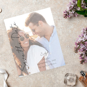 Budget Foto V MOD Chic 3 LG Save the Date Flyer