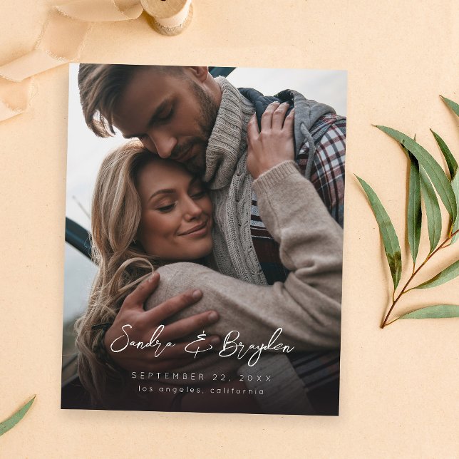 Budget Foto V MOD Chic 8 Save the Date Flyer (Von Creator hochgeladen)