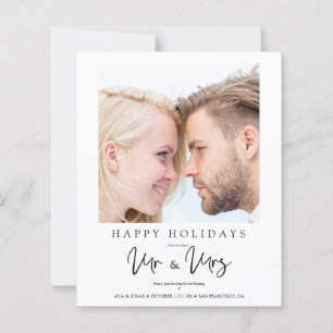 Budget Foto Whimsical MR & MRS Weihnachtssehen