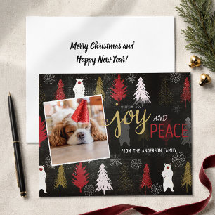 Budget Freude und Frieden Foto Weihnachten