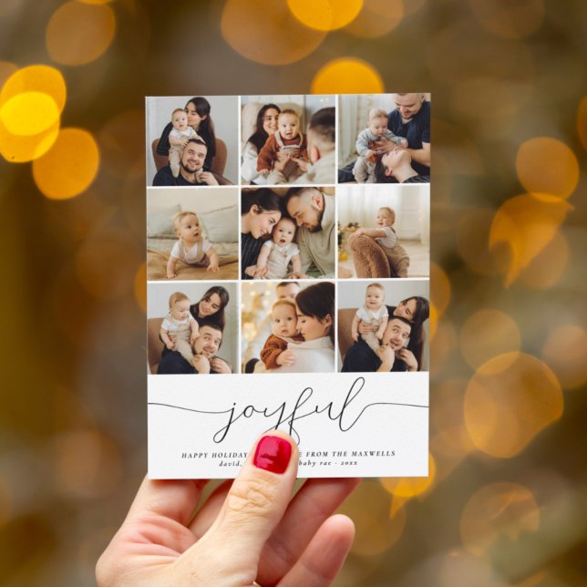 Budget Freude Weihnachts-Collage Urlaub (Von Creator hochgeladen)