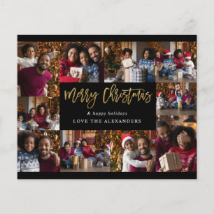 Budget Frohe Weihnachten 10 Multi Foto - Black Gol Flyer
