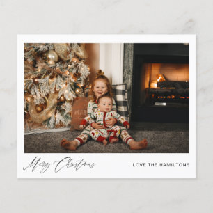 Budget Frohe Weihnachten Instant Foto Flyer