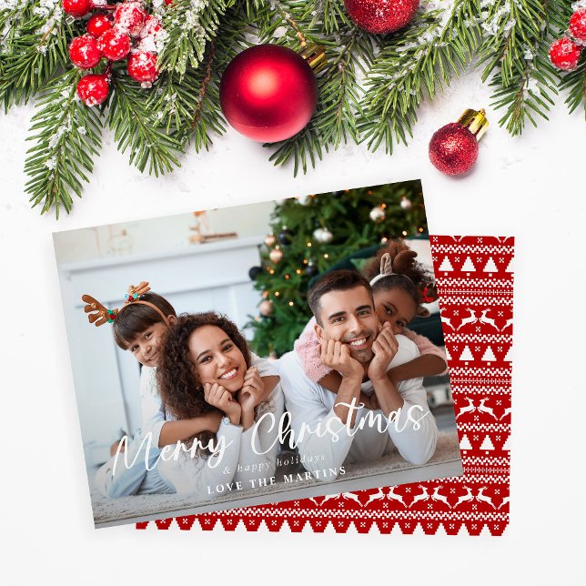 Budget Frohe Weihnachts Spaß Script Foto HH Flyer (Von Creator hochgeladen)