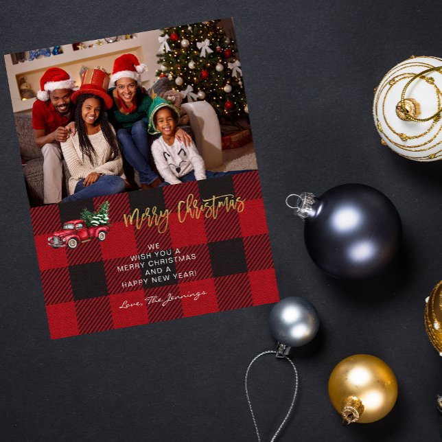 Budget Frohe Weihnachtswagen & Buffalo Foto H Flyer (Von Creator hochgeladen)