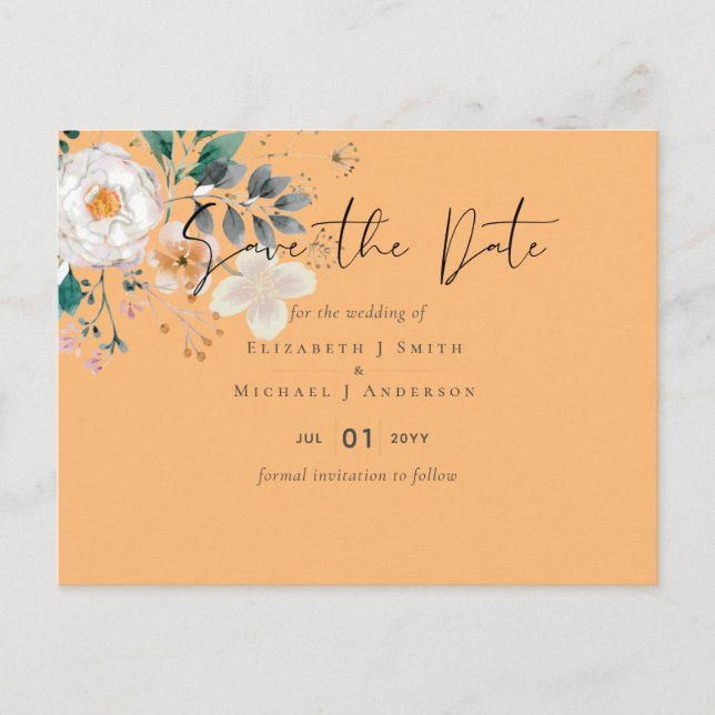 BUDGET Frühjahrswochen Wildblumen Barn Garden Hoch Postkarte (Vorderseite)