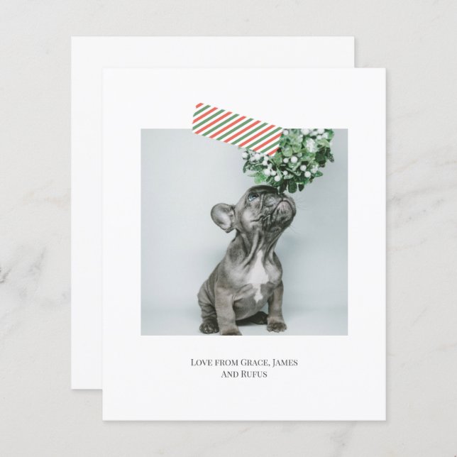 Budget Fun Striped Tape Weihnachtsfest Foto (Vorne/Hinten)