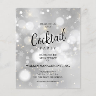 Budget für das Geschäftsjahr Flyer