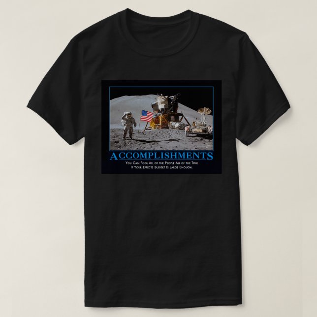 Budget für Sondereffekte der NASA T-Shirt (Design vorne)
