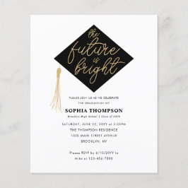 Budget Future ist Bright Grad Cap Graduation Party