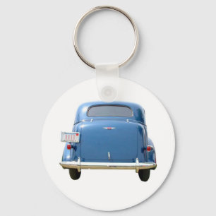 Budget-Geschenk - Vintage Blue Chevy zum Vatertag Schlüsselanhänger