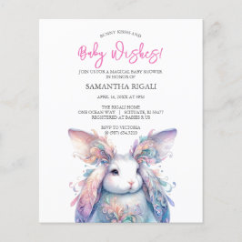 Budget Girl Baby Showthema Flyer