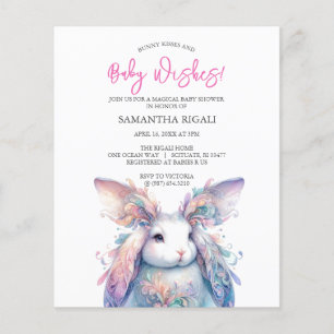 Budget Girl Baby Showthema Flyer