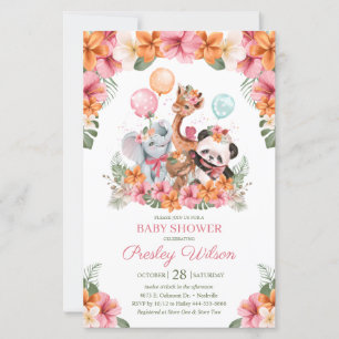 Budget Girl Jungle Safari Baby Dusche