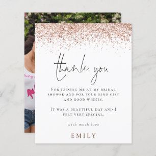 Budget Glitzer Foto Brautparty Vielen Dank