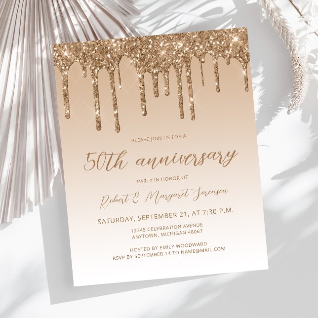 Budget Glitzer Gold 50 Jahre Jubiläum Script (Von Creator hochgeladen)