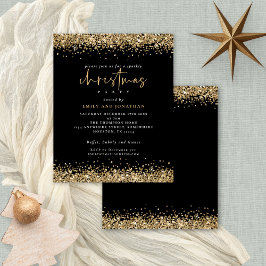 Budget Gold Glitzer Weihnachtsfeiertag Party Schwa