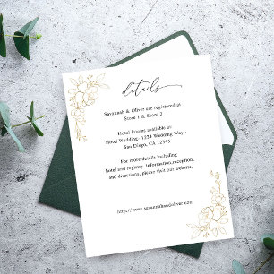 Budget Gold Linde Blumendetails Flyer