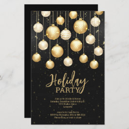 Budget Gold Weihnachtsbaum Ornaments Black Invites
