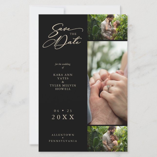 Budget Golden Effect Black Extravagant Collage 3 F (Vorderseite)