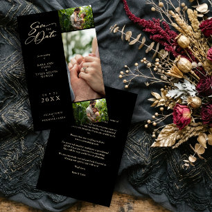 Budget Golden Effect Black Extravagant Collage 3 F