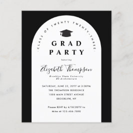 Budget GRAD PARTY Arch Graduate Cap Abschluss