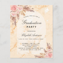 Budget Graduation Party pampas gras marle 2025