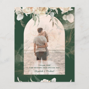 BUDGET Green BOHO Terracotta Florenz Hochzeit Flyer