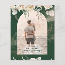 BUDGET Green BOHO Terracotta Florenz Hochzeit Flyer