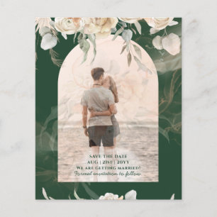 BUDGET Green BOHO Terracotta Florenz Hochzeit Flyer