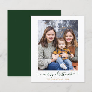 BUDGET Green Einfache Skripte Frohe Weihnachtsfeie