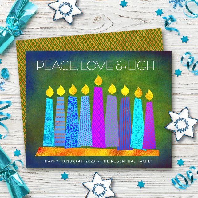 Budget Green Hanukkah Boho Candles Peace Liebe Car (Von Creator hochgeladen)