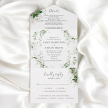 Budget Greenery Foliage Elegant Wedding