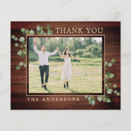 Budget Greenery Rustic Foto Wedding Vielen Dank