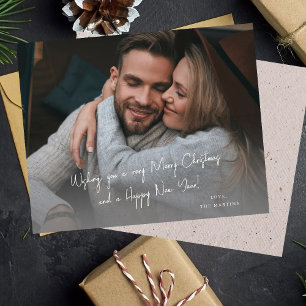 Budget Handgeschriebenes Weihnachts- oder Feiertag Flyer