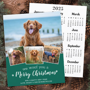 Budget Haustier Hund Foto Frohe Weihnachten 2025 K