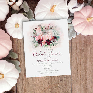 Budget Herbst Pumpkin Bridal Dusche Einladung