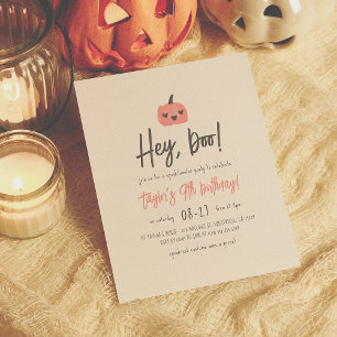 Budget Hey Boo Halloween Boho Geburtstagsparty
