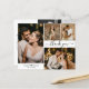 Budget Hochzeit Foto Collage Vielen Dank Script Ca (Vorderseite/Rückseite Beispiel)