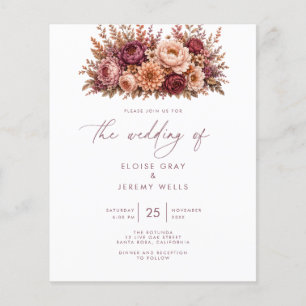 Budget-Hochzeitseinladung   Archer Flyer